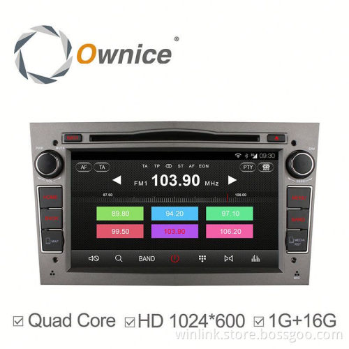 7 inch android 4.4 quad core DVD GPS player for Opel Astra Corsa Zafira with mirrow link